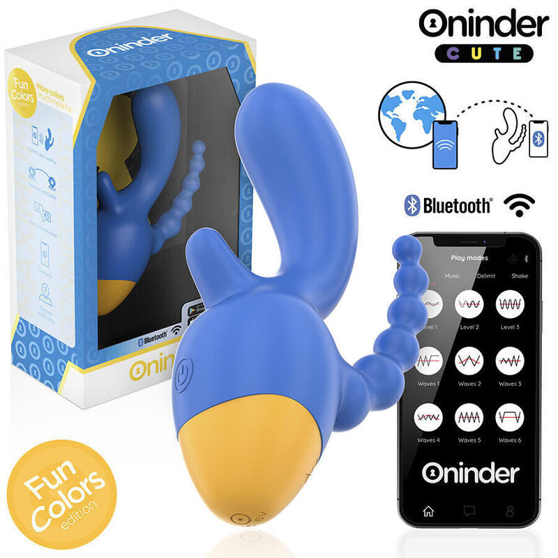 Oninder Cute - Love 3 Some Triple Vibrador - App Mundial Gratuita