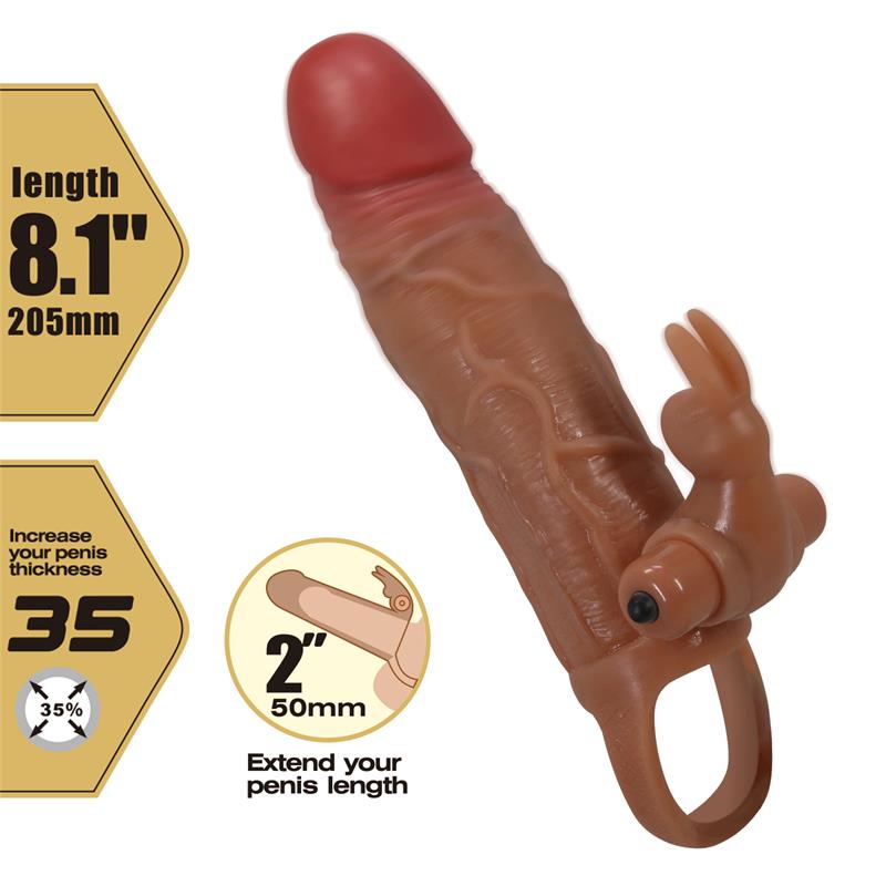 Pretty Love - Osmar Funda Para Pene + Estimulador De Clítoris Con Vibración