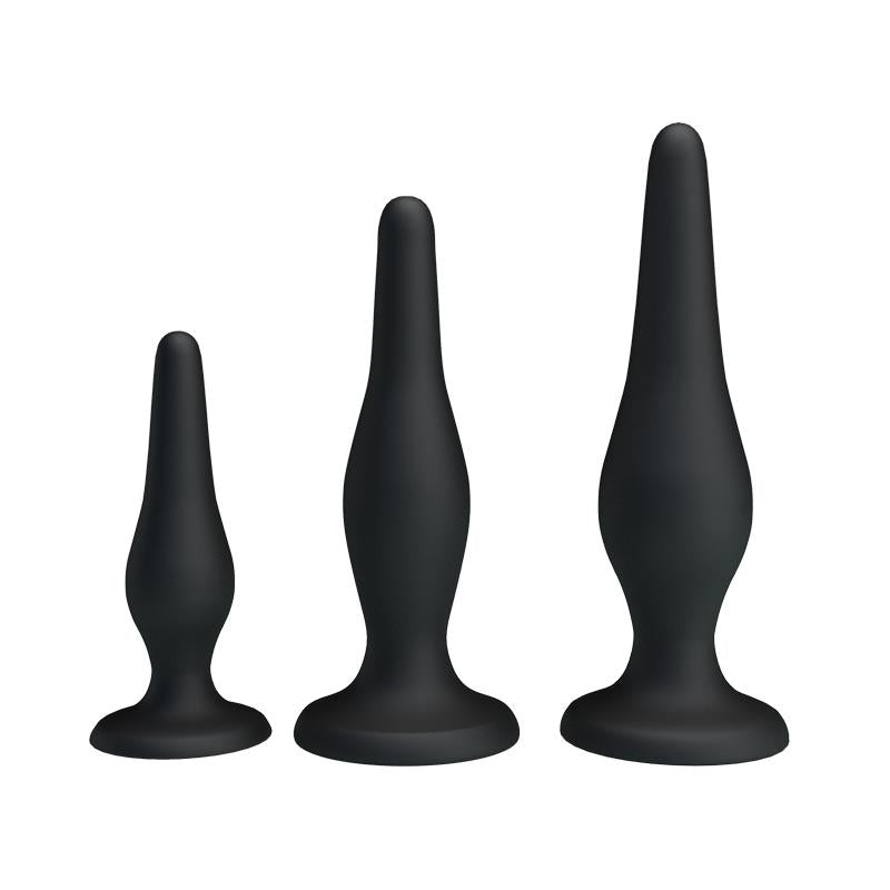 Butt Plug Set Of 3 Clave 35