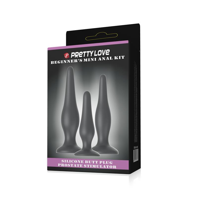 Butt Plug Set Of 3 Clave 35