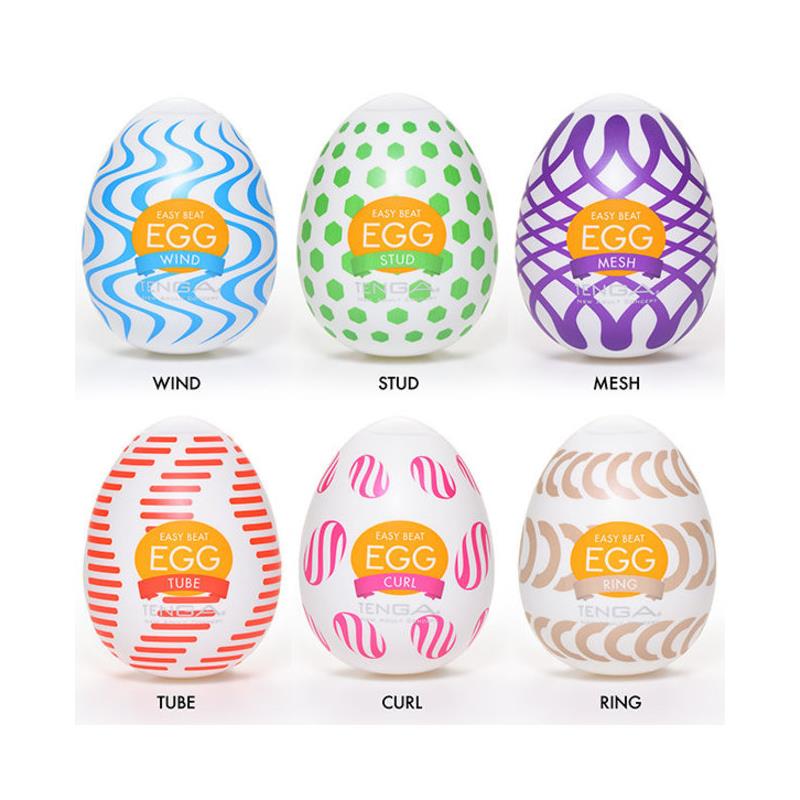 Pack De 6 Huevos Tenga Egg Wonder Package