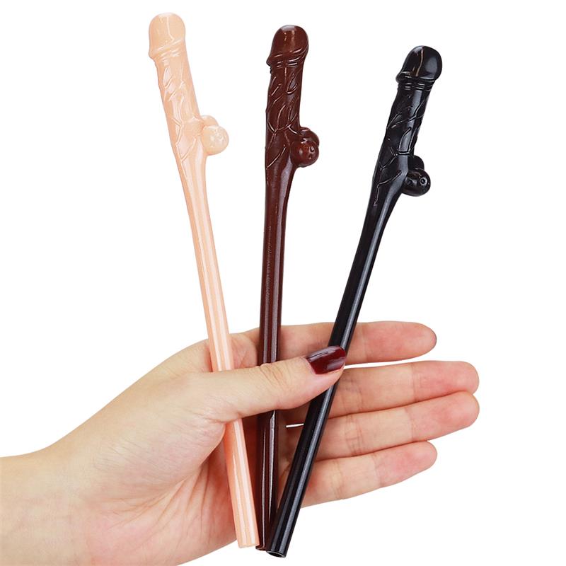 Pajitas De Pene Pack De 9