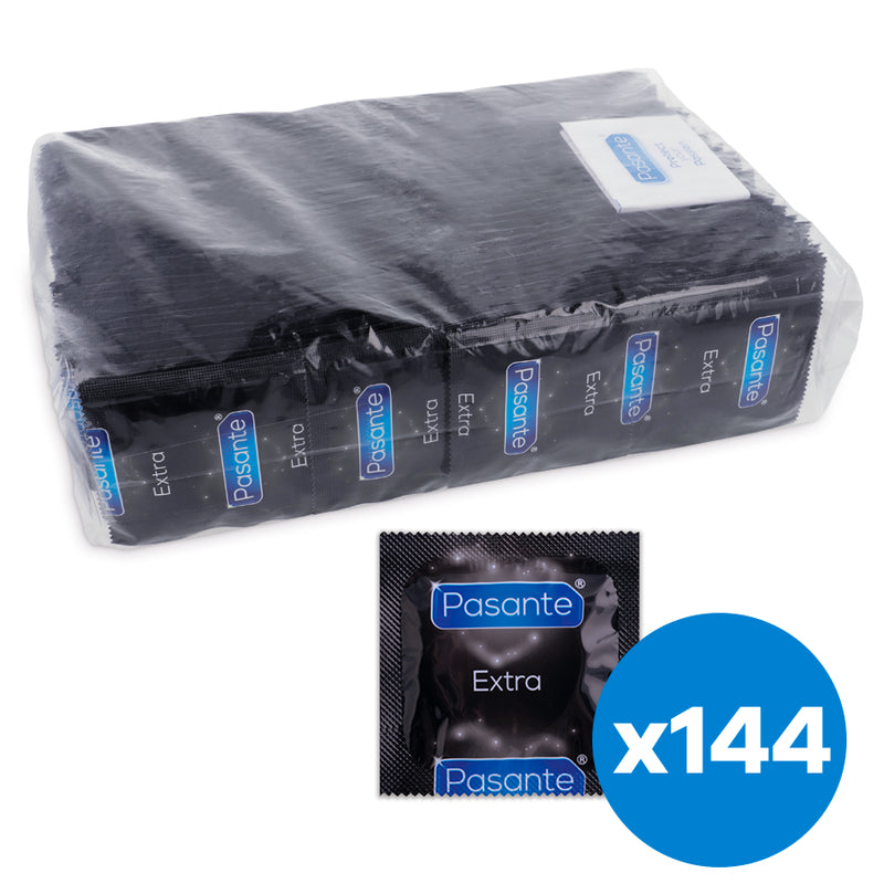 Pasante - Extra Preservativo Extra Gruesos 144 Unidades