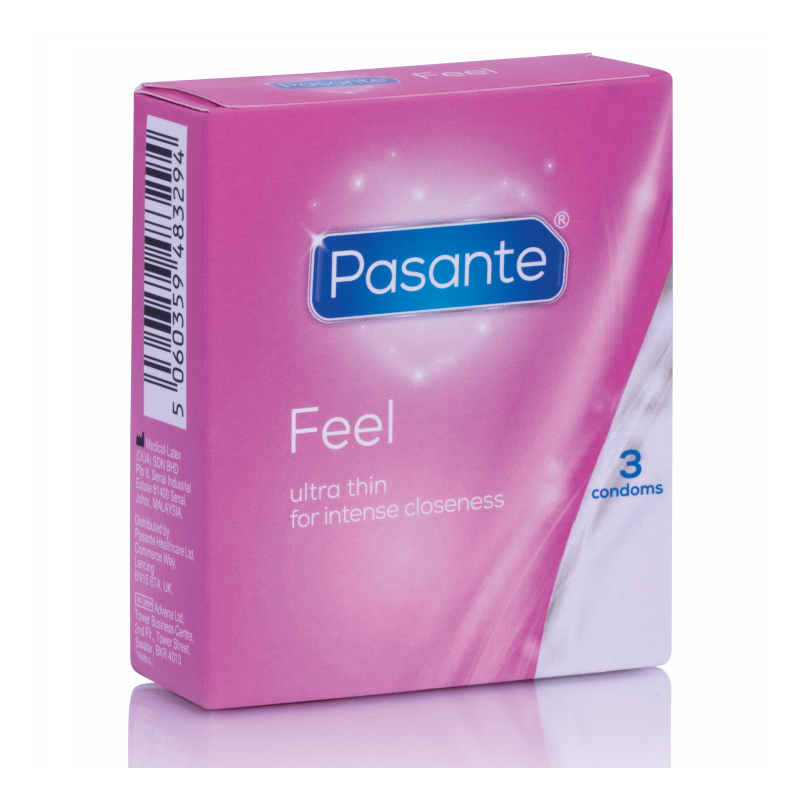 Pasante Preservativos Sensitive Ultrafino 3 Unidades