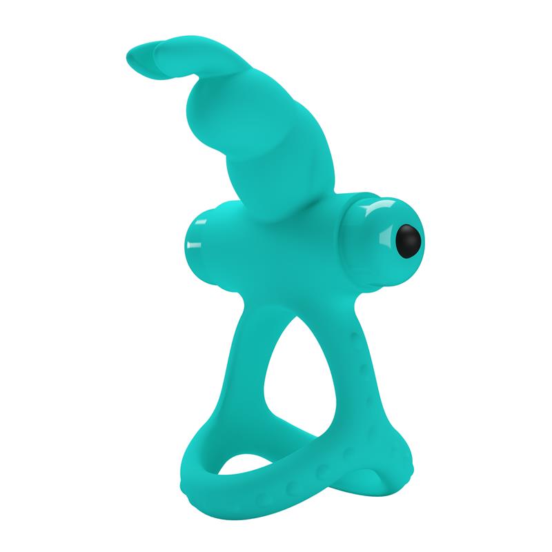 Pretty Love - Figgy Anillo Vibrador Rabbit Verde