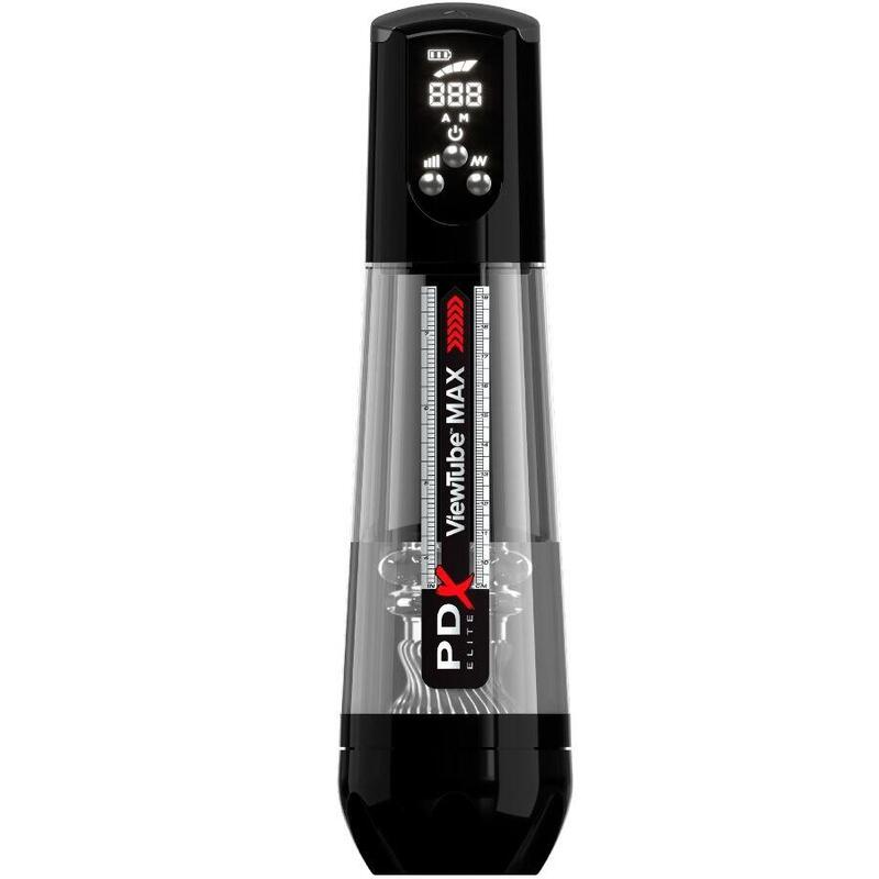 Pdx Elite - Viewtube Max View Masturnador Automático Con Succión Transparente