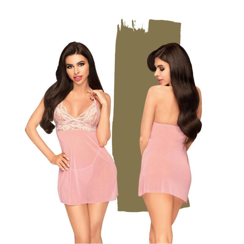 Penthouse - Chemise Bedtime Story Rosa L/Xl