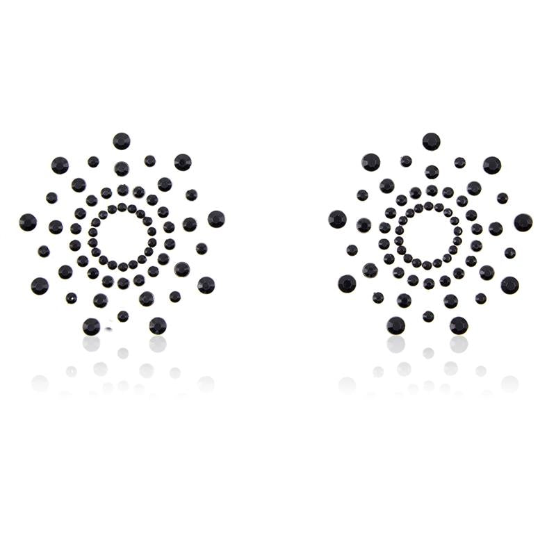 Pezonera Copo De Nieve Negro