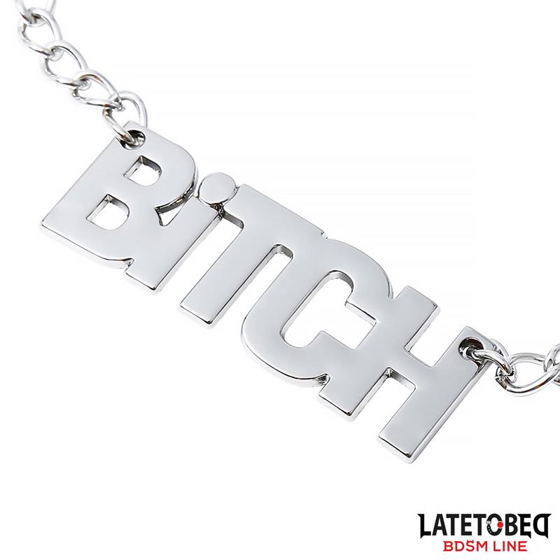 Pinzas Para Pezones Con Cadena - Bitch