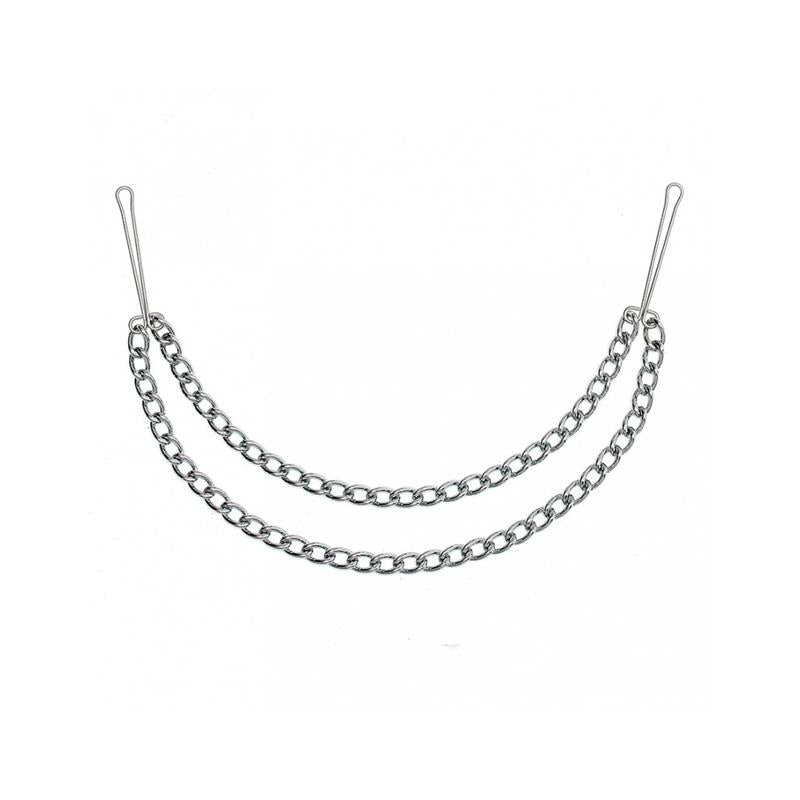 Pinzas Para Pezones Con Dos Cadenas