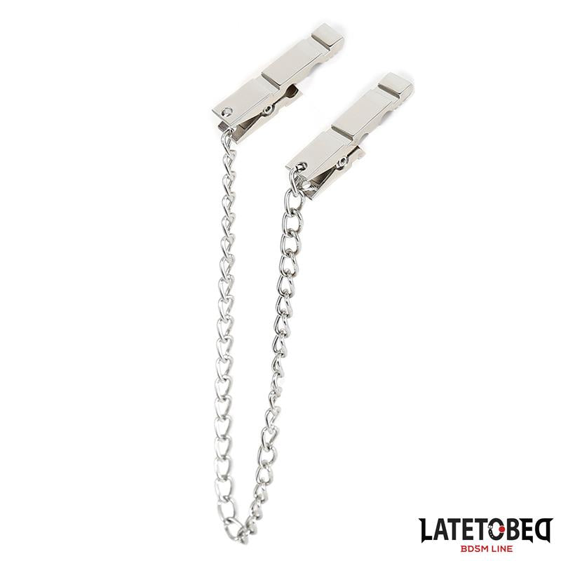 Pinzas Pezones Con Cadena 40.5cm Zinc