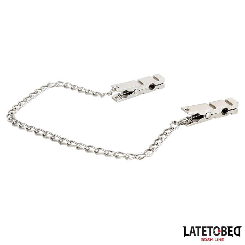 Pinzas Pezones Con Cadena 40.5cm Zinc