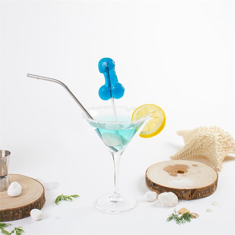 Piruleta De Pene Sabor Gin Tonic Con Alcohol