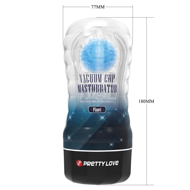 Pretty Love Planet Funda Masturbadora Azul