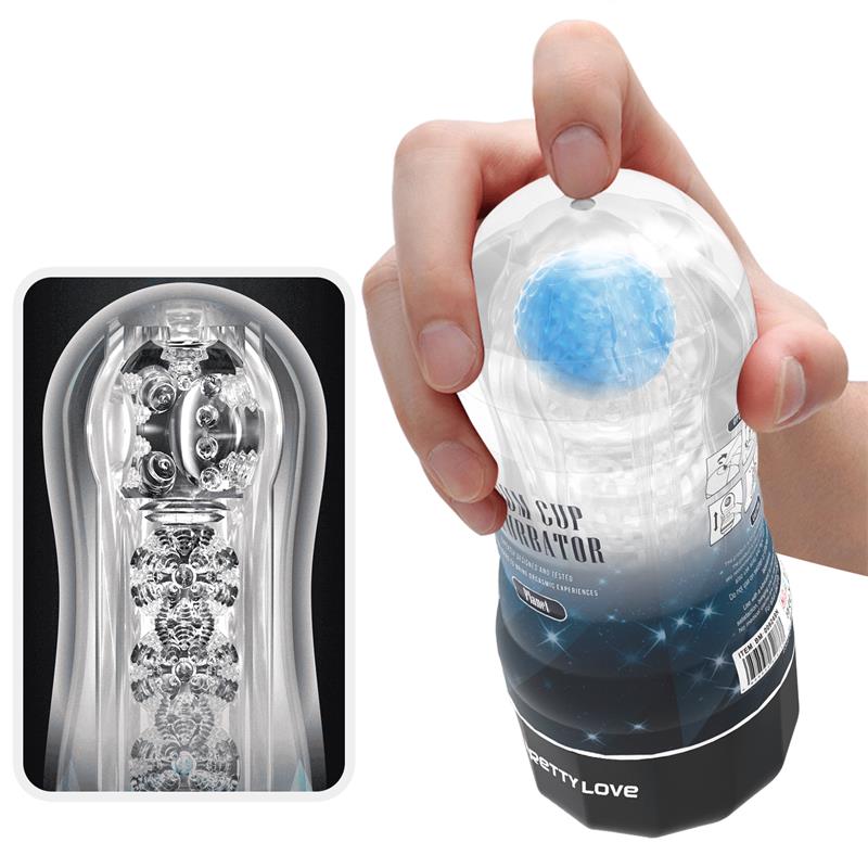 Pretty Love Planet Funda Masturbadora Azul