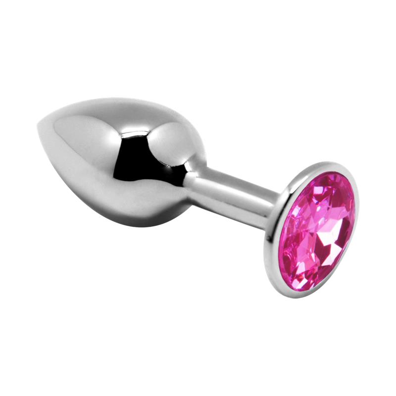 Alive - Anal Pleasure Mini Plug Metal Rosa Talla L