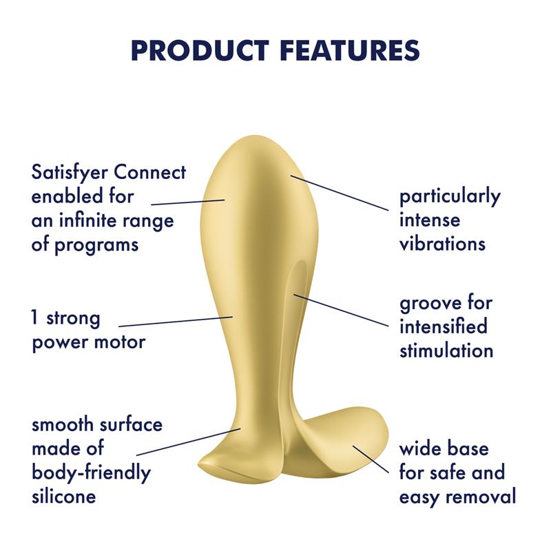 Satisfyer Intensity Plug - Dorado