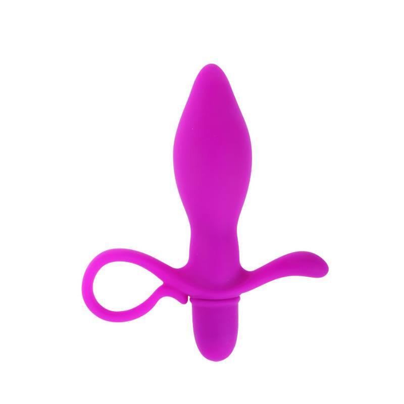 Plug Anal Con Vibración Taylor Color Púrpura
