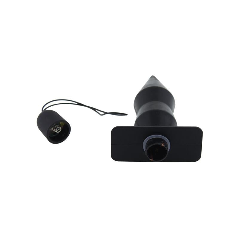 Plug Anal Con Vibración Y Control Remoto Negro