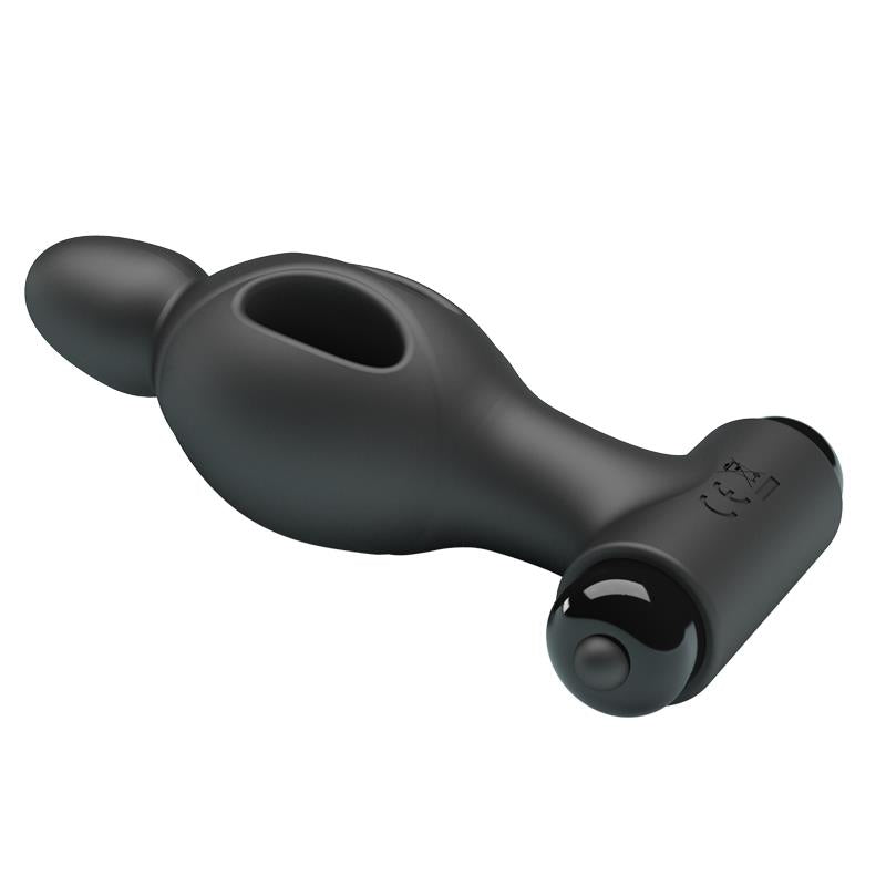 Mr Play - Plug Anal De Silicona Con Vibración