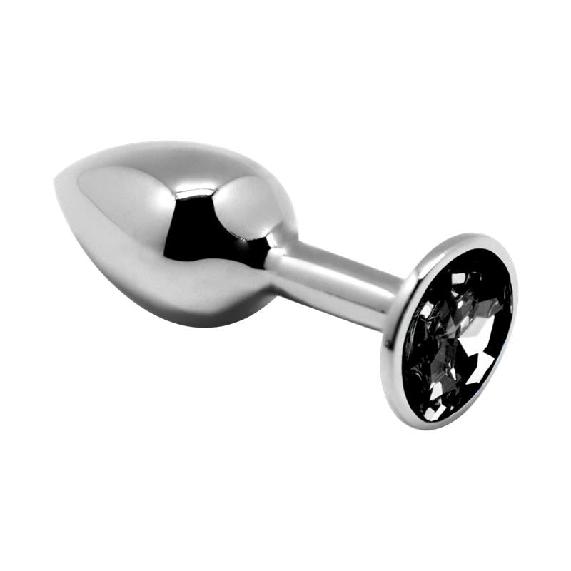 Alive - Anal Pleasure Mini Plug Metal Negro Talla L