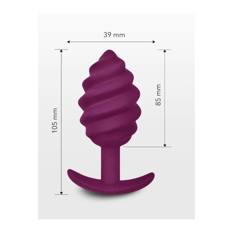 G-Vibe - Gplug Twist 2 Plug Anal Morado