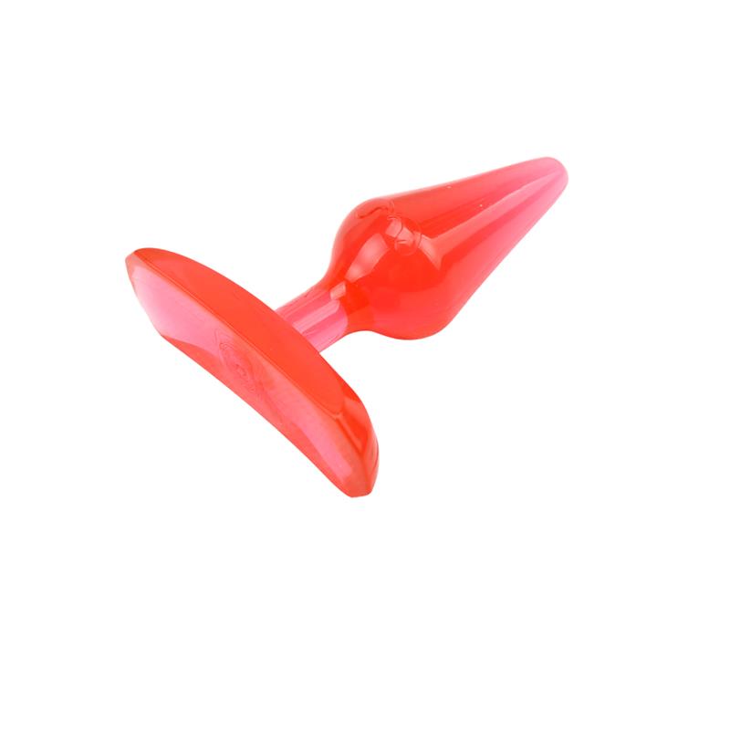 Plug Anal Gun Drops Rojo 6,6 X 2,4cm