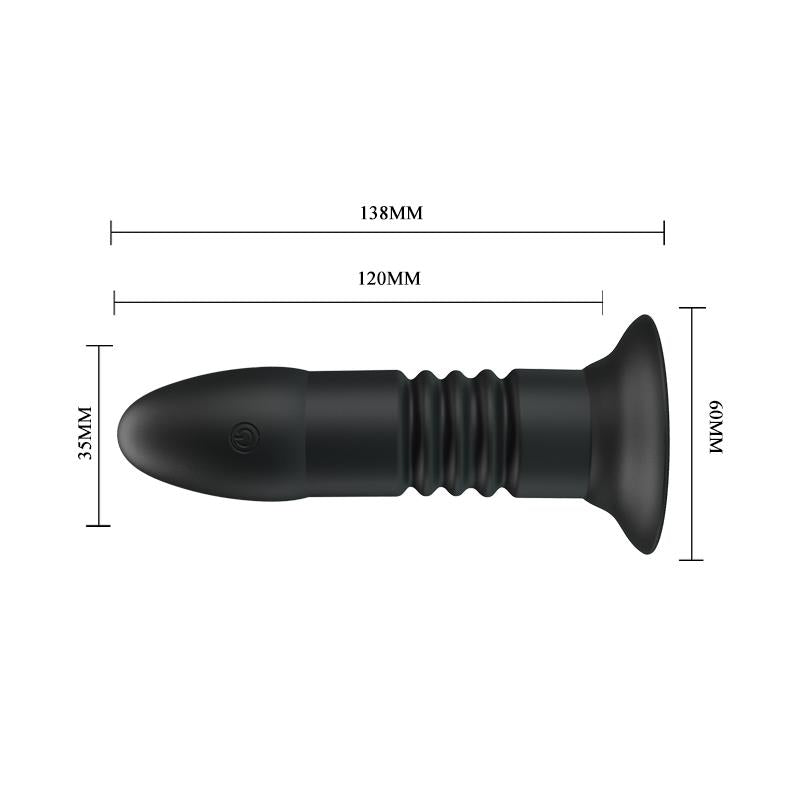 Plug Anal Magic Jinger Movimiento Telescópico