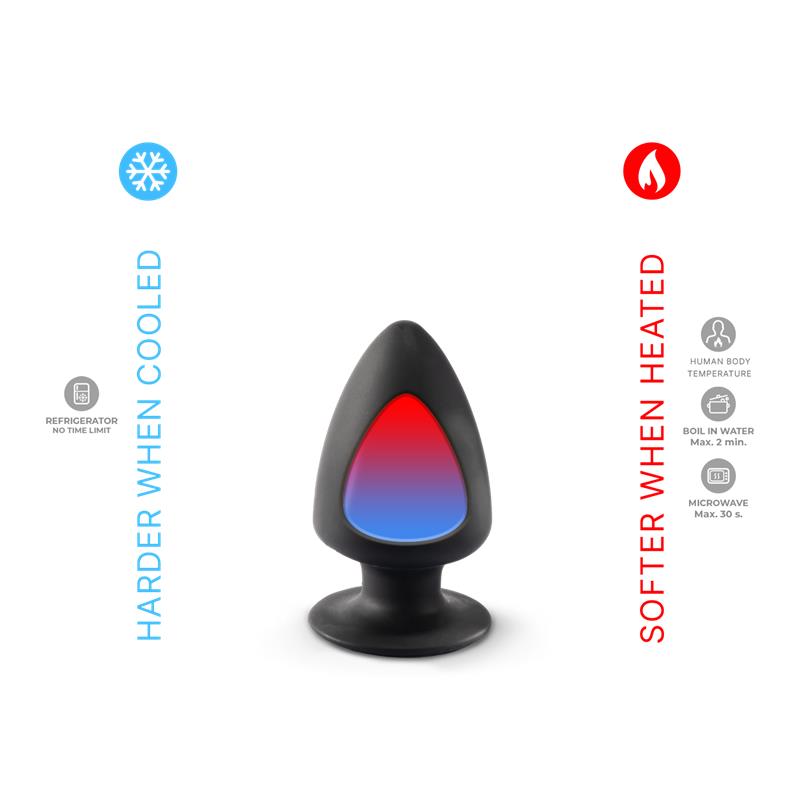 Silexd Modelo 1 Plug Xs 8cm - Negro