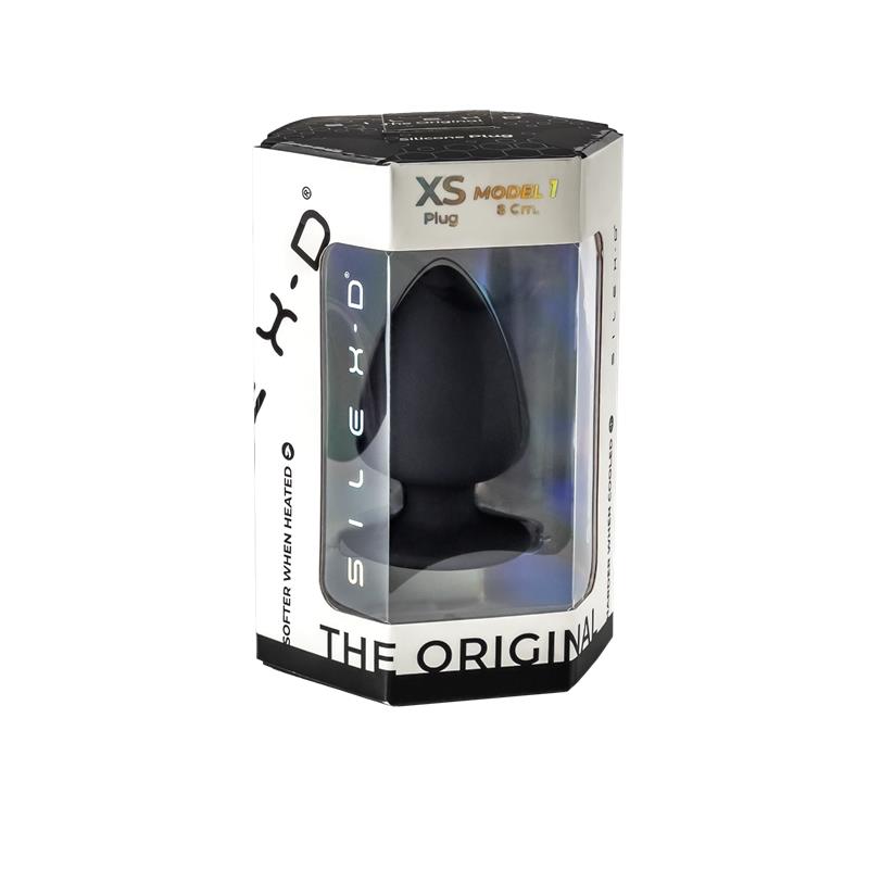 Silexd Modelo 1 Plug Xs 8cm - Negro