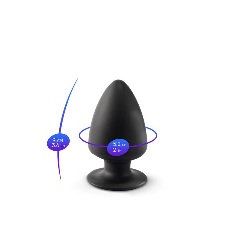 Silexd - Modelo 1 Plug Anal Silicona Premium Silexpan Premium Termorreactivo Talla S