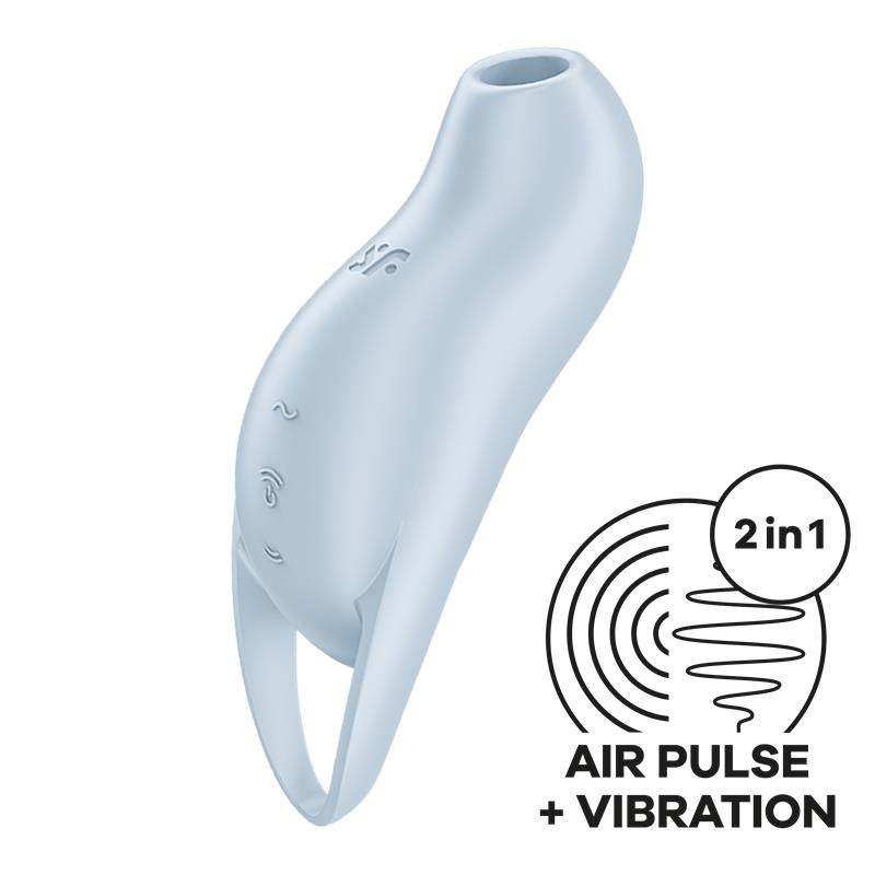 Satisfyer - Pocket Pro 1 Estimulador Clítoris Azul Claro