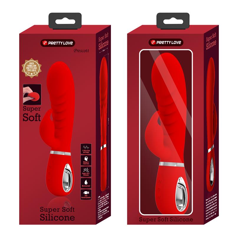 Pretty Love - Prescott Vibrador Punto G Multifunción Rojo