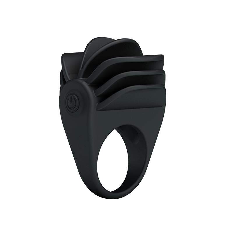 Pretty Love Chester Anillo Vibrador Negro