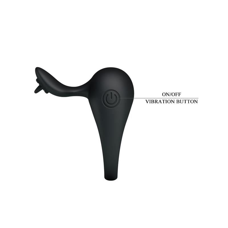 Pretty Love - Anillo Vibrador Con Lengua