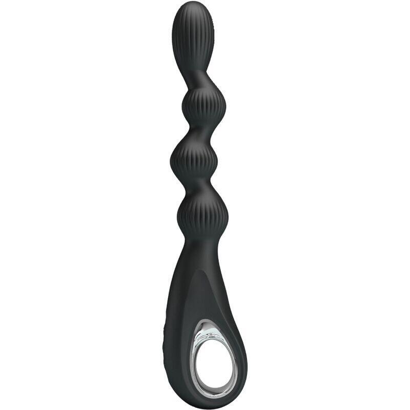 Pretty Love - Federer Vibrador Anal 12 Vibraciones Negro