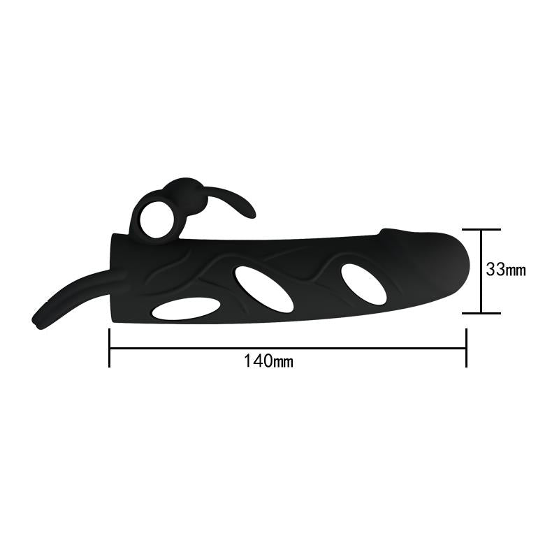 Pretty Love Funda Silicona Con Vibracion 14 Cm