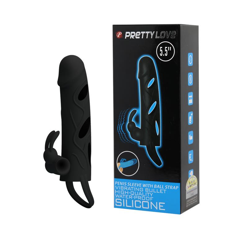 Pretty Love Funda Silicona Con Vibracion 14 Cm