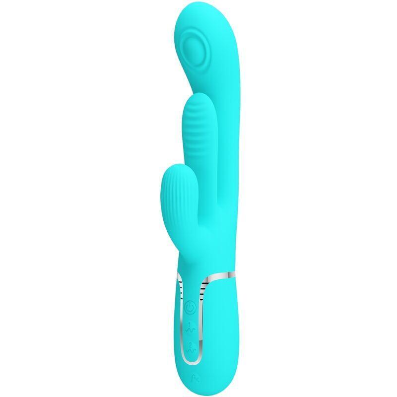 Pretty Love - Shania Triple Vibrador Rabbit Multifunción 3 En 1