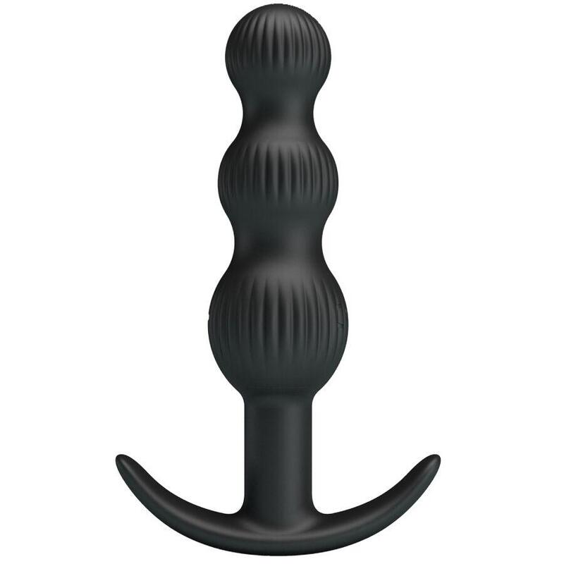 Pretty Love - Sidney Vibrador Anal 10 Vibraciones Negro