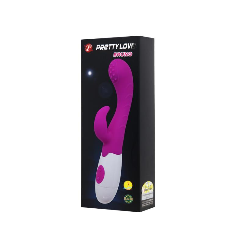 Vibrador Pretty Love Bruno Color Púrpura