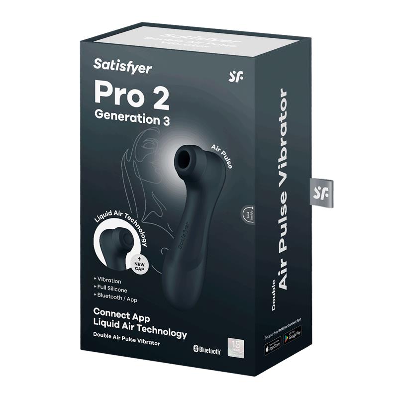 Satisfyer - Pro 2 Generación 3 Negro Bluetooth & App