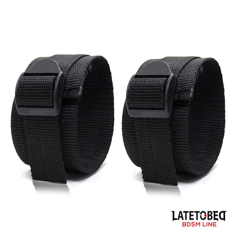 Restricciones Patra La Cama Con Esposas Ajustables