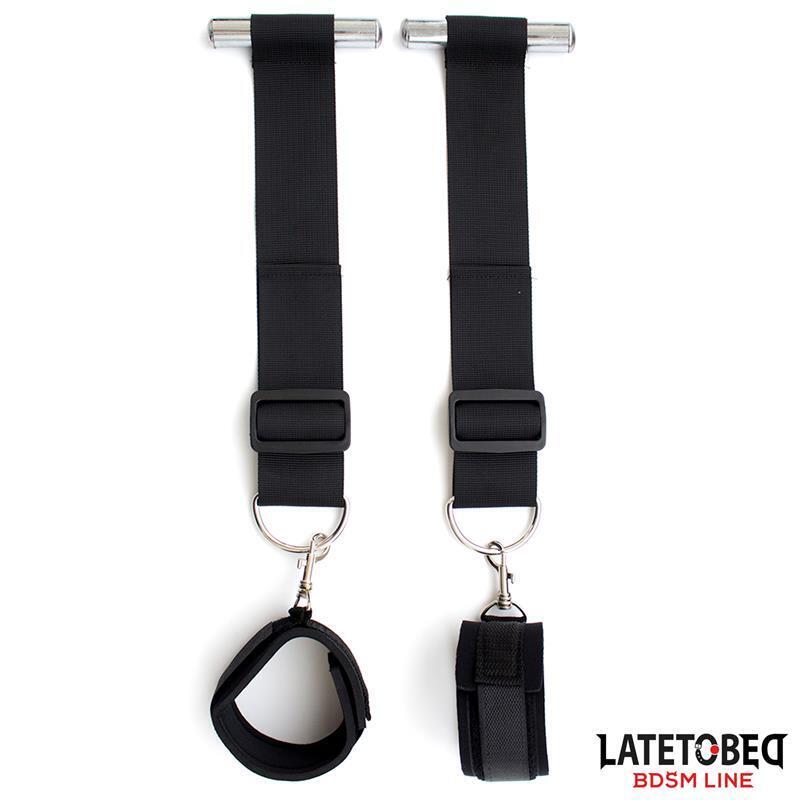 Restricciones Para Puerta Con Esposas Adjustables Y Desmontables