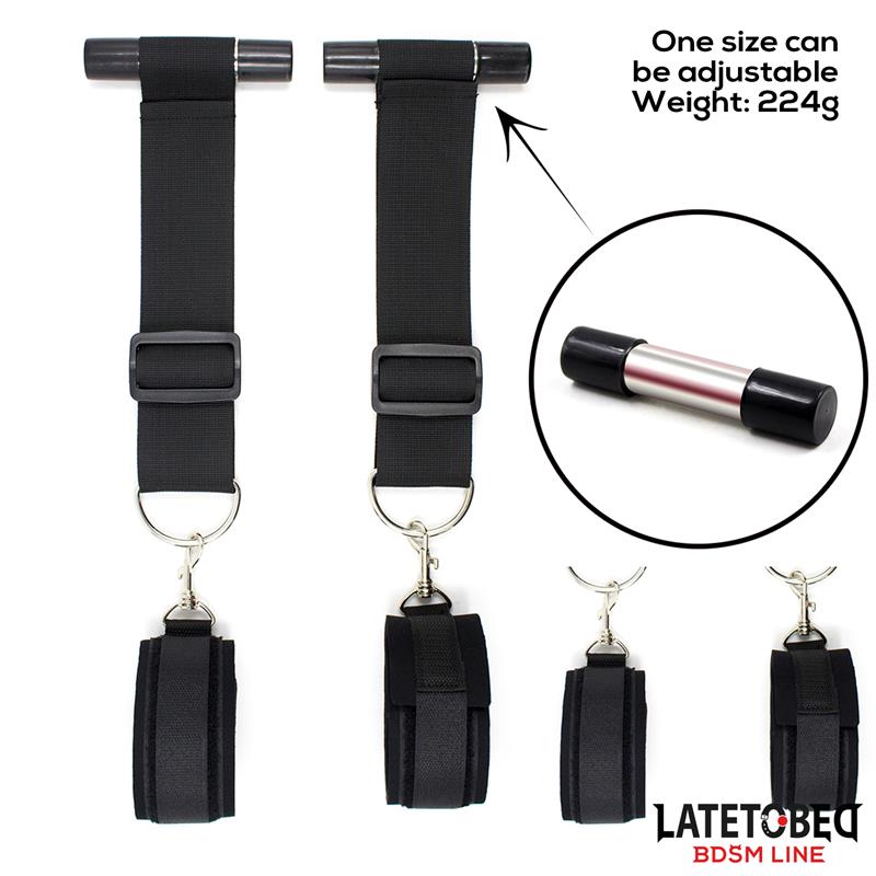 Restricciones Para Puerta Con Esposas Adjustables Y Desmontables