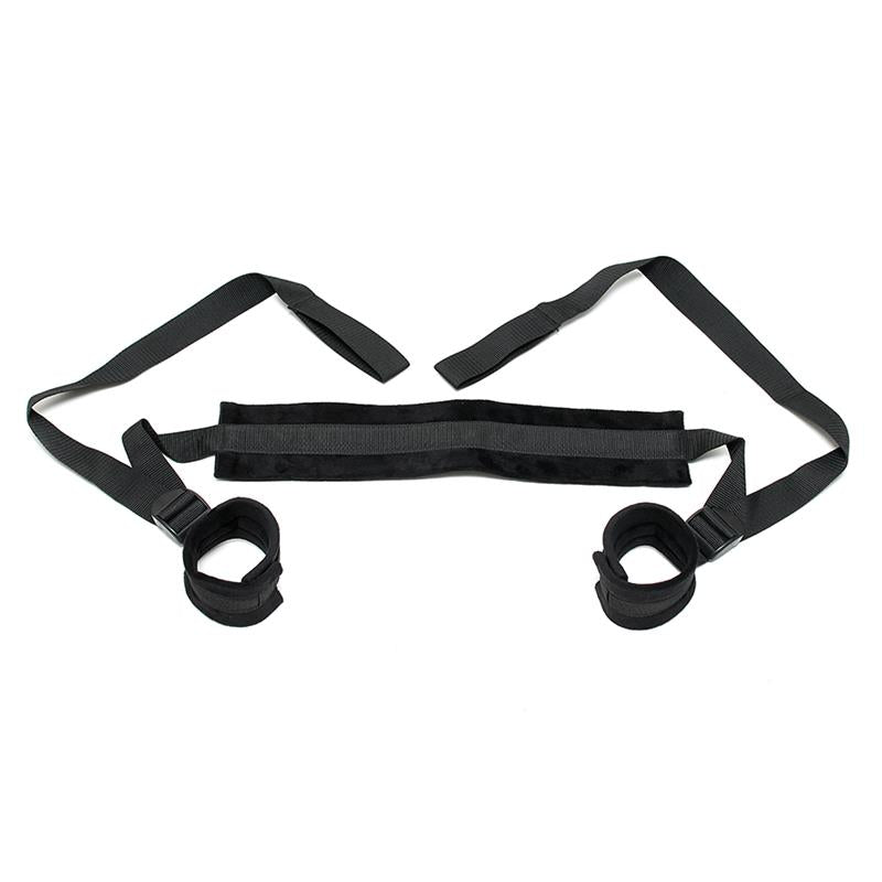 Rimba Bondage Play Set De Ataduras Ajustable Color Negro