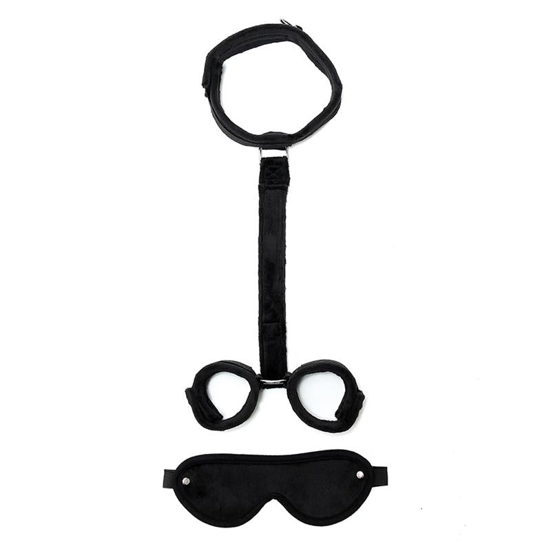 Rimba Bondage Play Set De Bondage 2 Piezas Color Negro