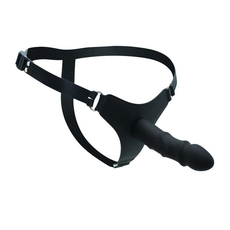 Rimba Latex Play Arnés Con Dildo 14 Cm