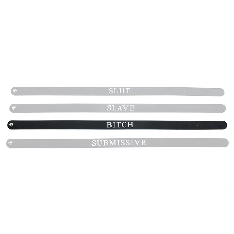 Collar Rimba Latex Play (Bitch)