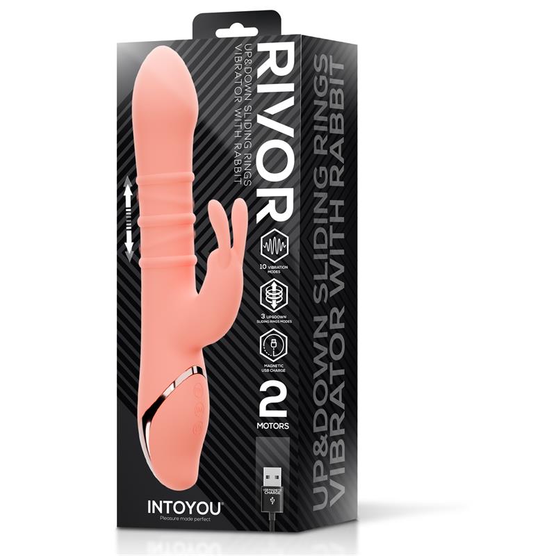 Rivor Vibrador Con Anillos Deslizantes